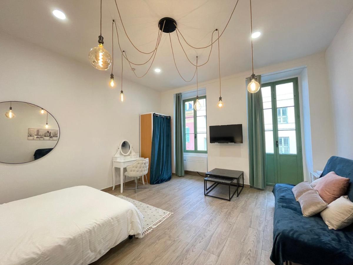 Nice Renting - 2 Massena - Luxury Loft - Balcony Massena Square View - Aircon ภายนอก รูปภาพ